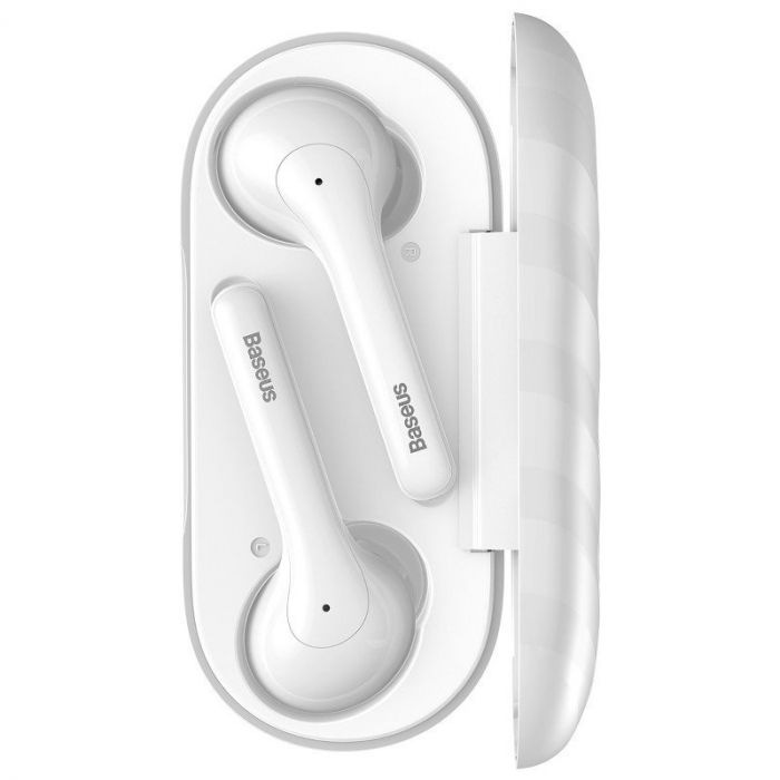 Casti audio In-Ear Baseus W07, True Wireless, Bluetooth 5.0,  TWS, alb [5]