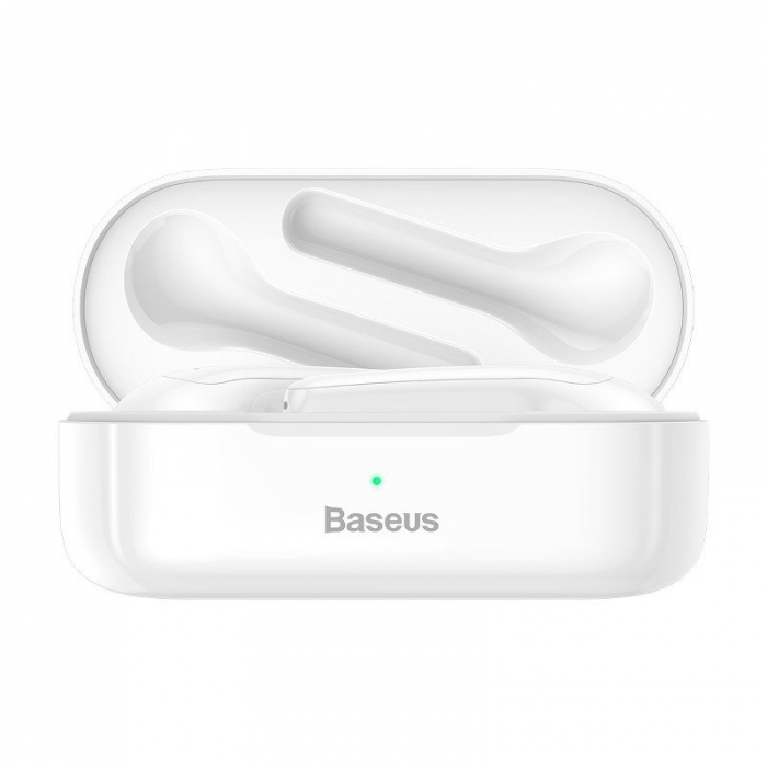 Casti audio In-Ear Baseus W07, True Wireless, Bluetooth 5.0,  TWS, alb [3]