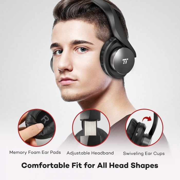 Casti audio TaoTronics TT-BH021, Noise canceling, True Wireless - Resigilat [4]
