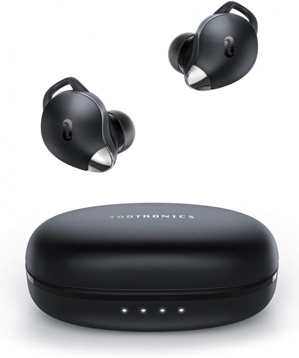 Casti wireless TaoTronics SoundLiberty 79 TWS, sunet puternic si clar,  Smart AI Noise Reduction Technology, 30 ore, IPX8, USB-C - Resigilat [1]
