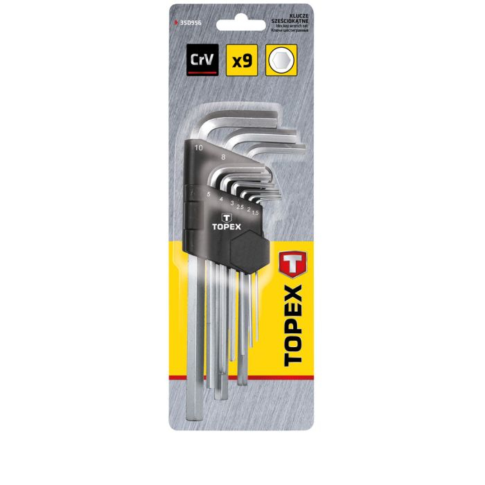 Chei imbus 1.5-10 mm, 9 buc -set 35D956 TOPEX [2]