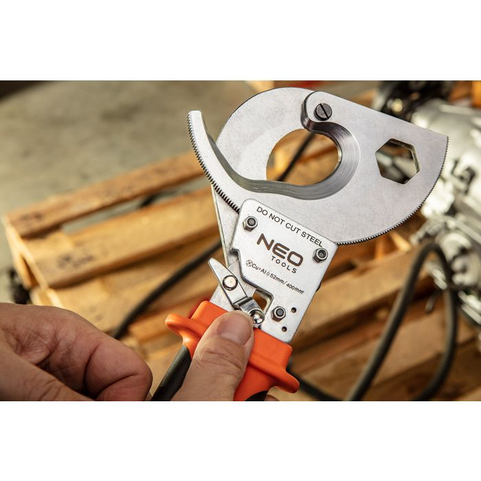 Cleste/Cutter tip clichet pentru cabluri Al si Cu, NEO 01-401 [2]