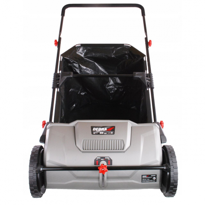 Colector frunze si iarba 530 mm, mecanism manual, maner reglabil, 8 perii, 100 L, DEDRA DED8803 [2]
