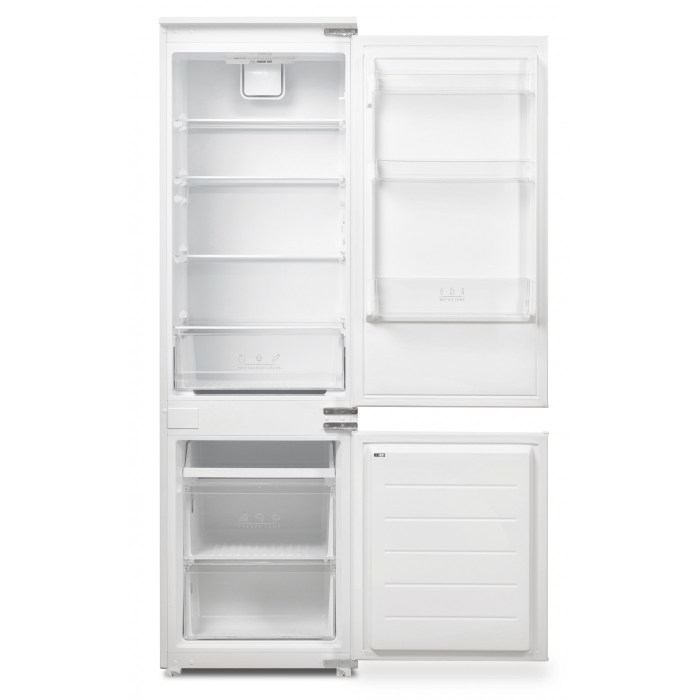 Combina frigorifica incorporabila LDK 280LFW, Capacitate 271 l, Termostat reglabil, Functie Super Racire, Functie Super Congelare, Iluminare LED, H 178.5 cm, Alb [3]