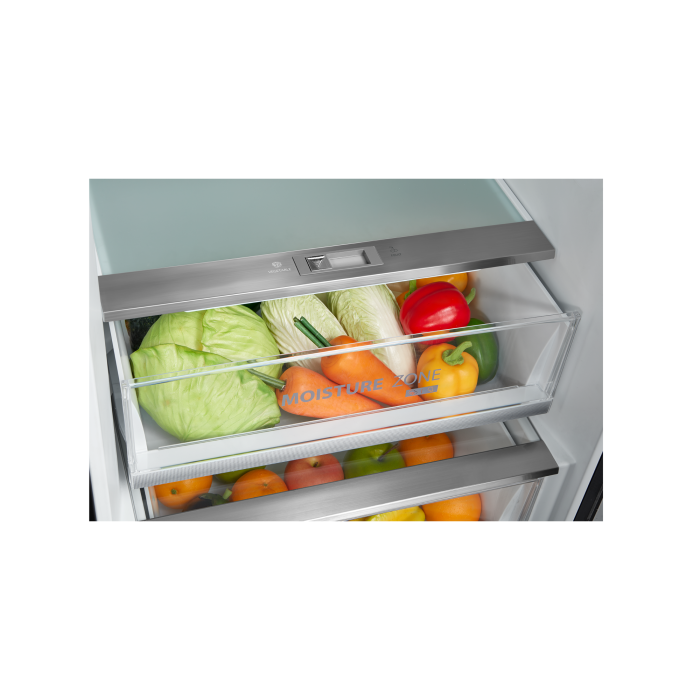 Combina frigorifica Toshiba, 378 L, No Frost, afisaj LED, control electronic al temperaturii, iluminare LED, Clasa E, Morandi Grey [6]
