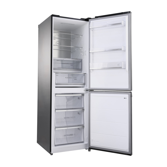 Combina frigorifica Toshiba GR-RB449WE-PMJ(06), 338 L, Clasa E, No Frost, Afisaj LED, Control electronic, Iluminare LED, Gri antracit [3]