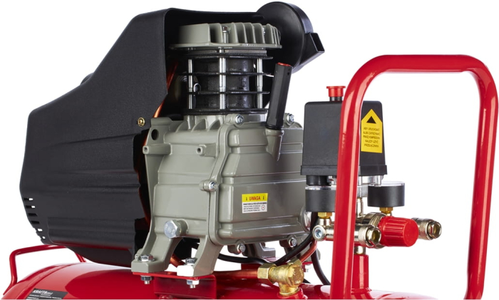 Compresor 50 l, 8 bar, 3,8 CP / 2,8 kW, 206 l/min, Kraft&Dele KD401 [11]