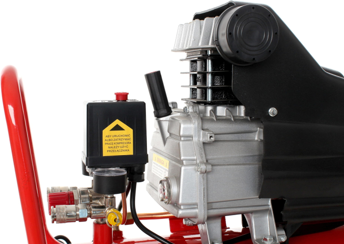 Compresor 50 l, 8 bar, 3,8 CP / 2,8 kW, 206 l/min, Kraft&Dele KD401 [24]