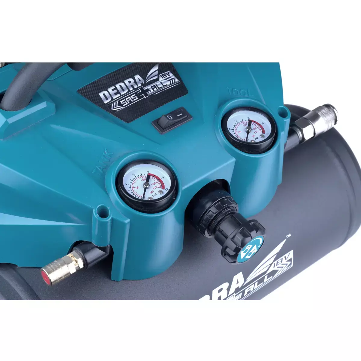 Compresor de aer cu acumulatori 2x18V DED7077V [6]