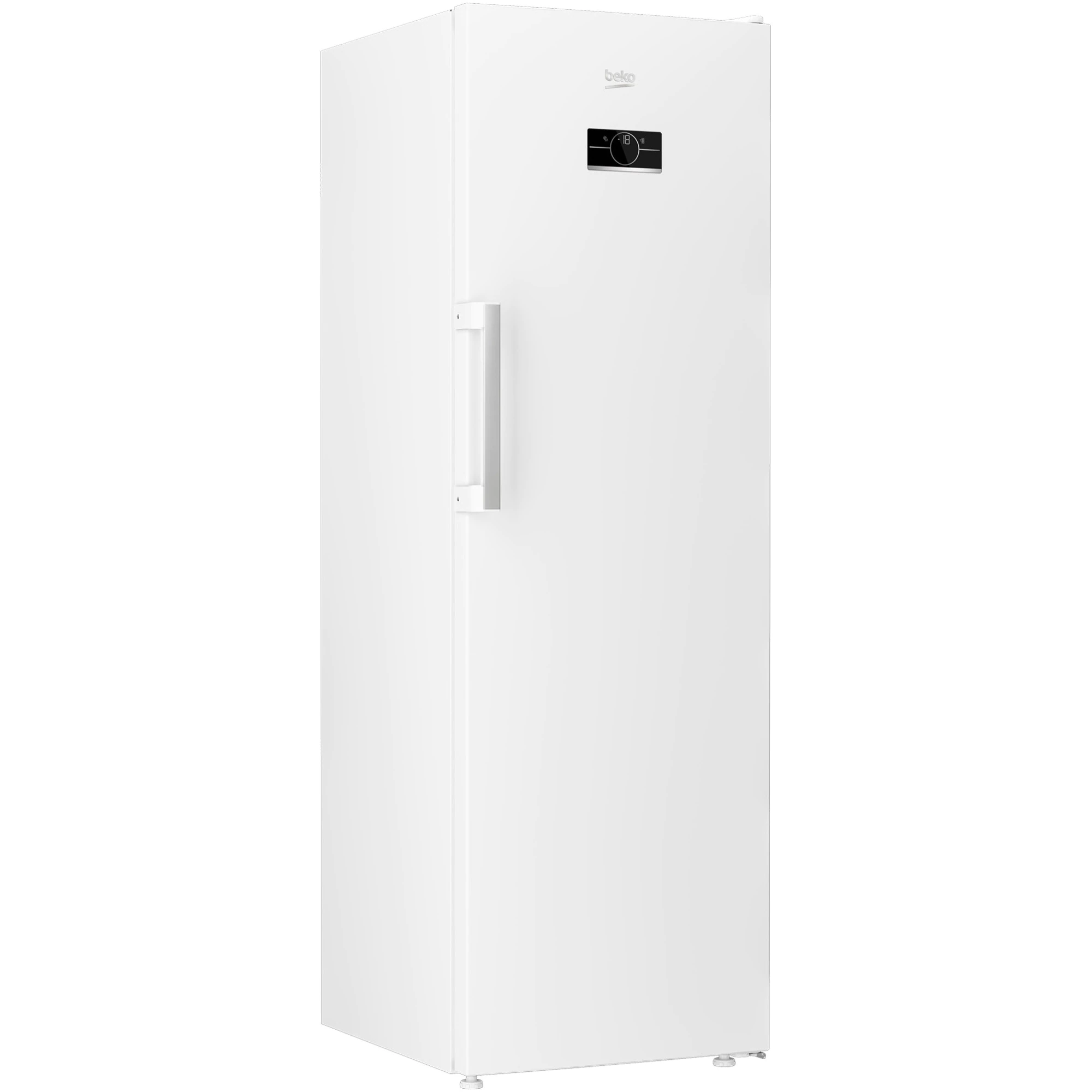 Congelator Beko B5RFNE314W, 286 l, 8 sertare, Clasa E, No Frost, Compresor ProSmart Inverter, Compartiment MaxStore, Usi reversibile, Rafturi usa, H 186.5 cm, Alb [2]