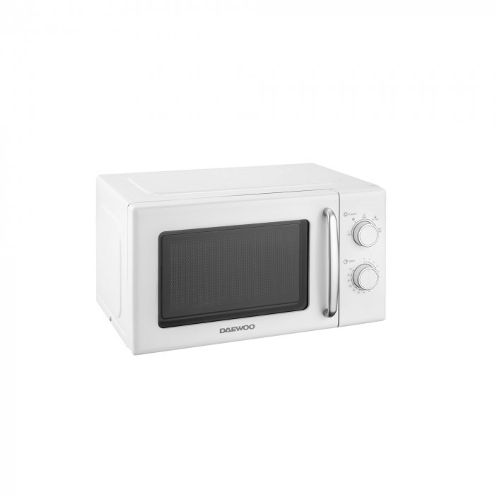 Cuptor cu microunde Daewoo, 20 L, 700 W, 5 niveluri de putere, semnal sonor, Alb, KOR-6S20W-2 [3]