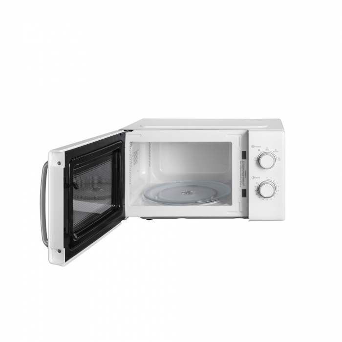 Cuptor cu microunde Daewoo, 20 L, 700 W, 5 niveluri de putere, semnal sonor, Alb, KOR-6S20W-2 [5]