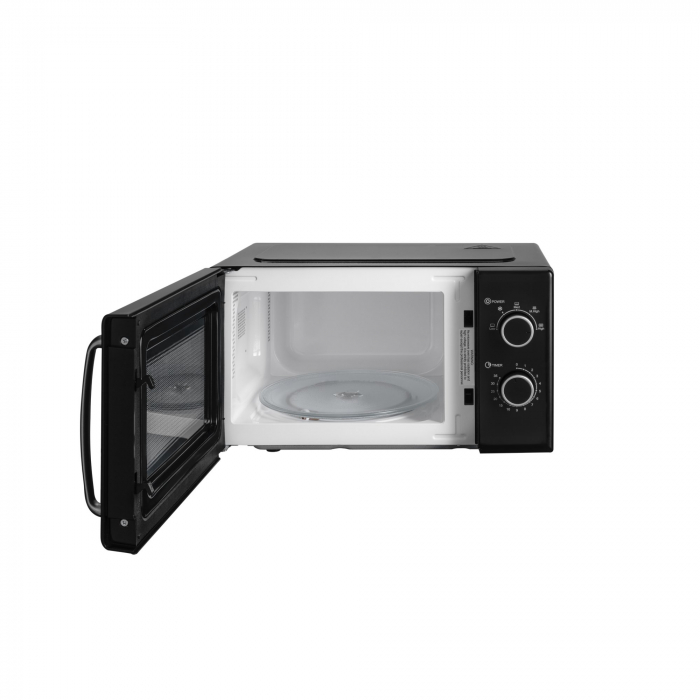 Cuptor cu microunde Daewoo, 20 L, 700 W, 5 niveluri de putere, semnal sonor, Negru, KOR-6S20K-2 [4]