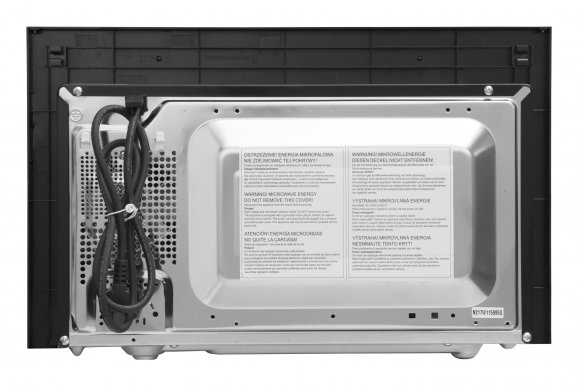 Cuptor cu microunde incorporabil Hansa AMG20BFH, 20 L, display, 700 W, grill, 7 nivele putere, 9 programe, decongelare, ChildLock, sticla neagra [4]
