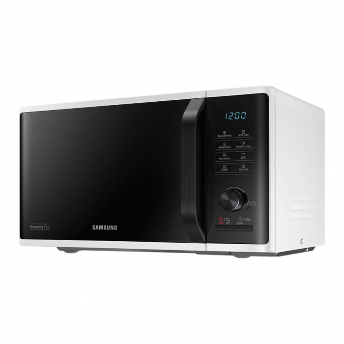 Cuptor cu microunde SAMSUNG MG23K3515AW/OL, 23 l, 800 W, EcoMode, alb [3]