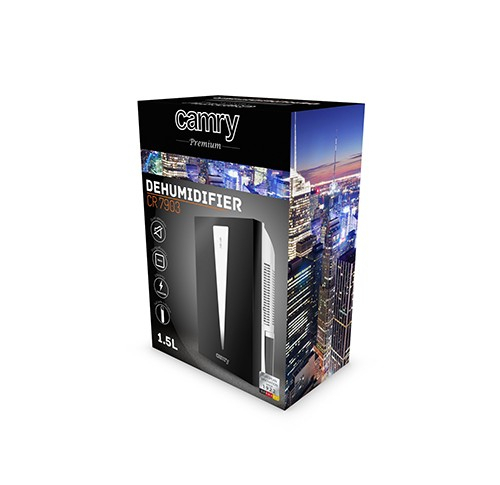 Dezumidificator Camry CR 7903, capacitate rezervor 1.5L, 100W, 750ml 24h [2]