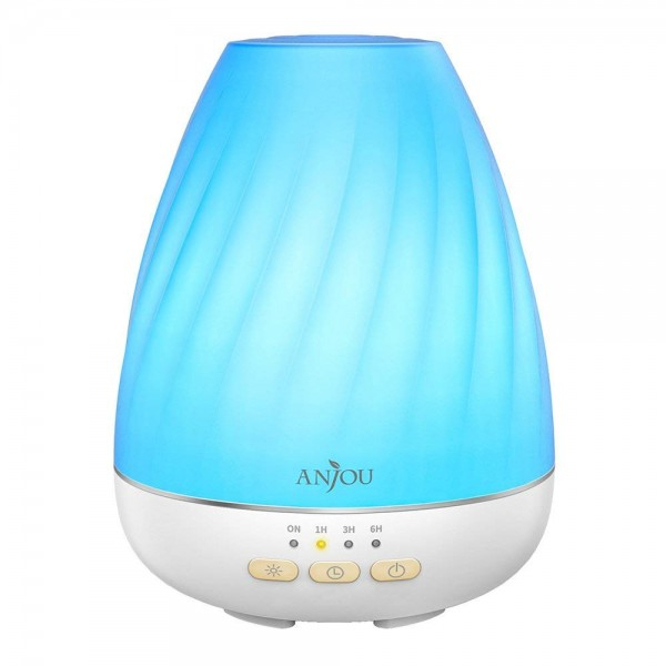 Difuzor aroma cu Ultrasunete Anjou ADA003, 200ml, 13W, LED 7 culori [5]