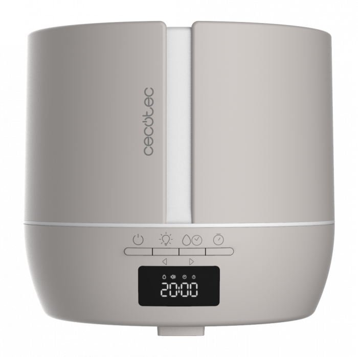 Difuzor aroma cu Ultrasunete Smart Cecotec PureAroma 550 Connected, control din Smartphone, 7 culori LED, boxa incorporata - Gri [5]
