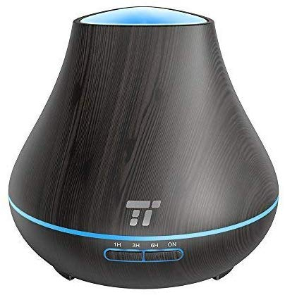 Difuzor Aroma terapie TaoTronics TT-AD004, 400ml, 13W, 14 ore - Negru [1]
