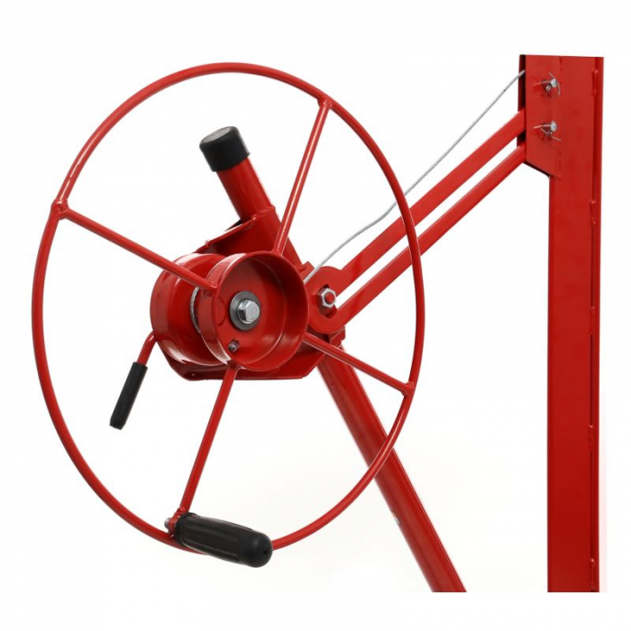 Dispozitiv pentru ridicat (macara) placi rigips carton, OSB, MDF, PAL, inaltime de ridicare 3,5 m, Kraft&Dele KD323 [9]