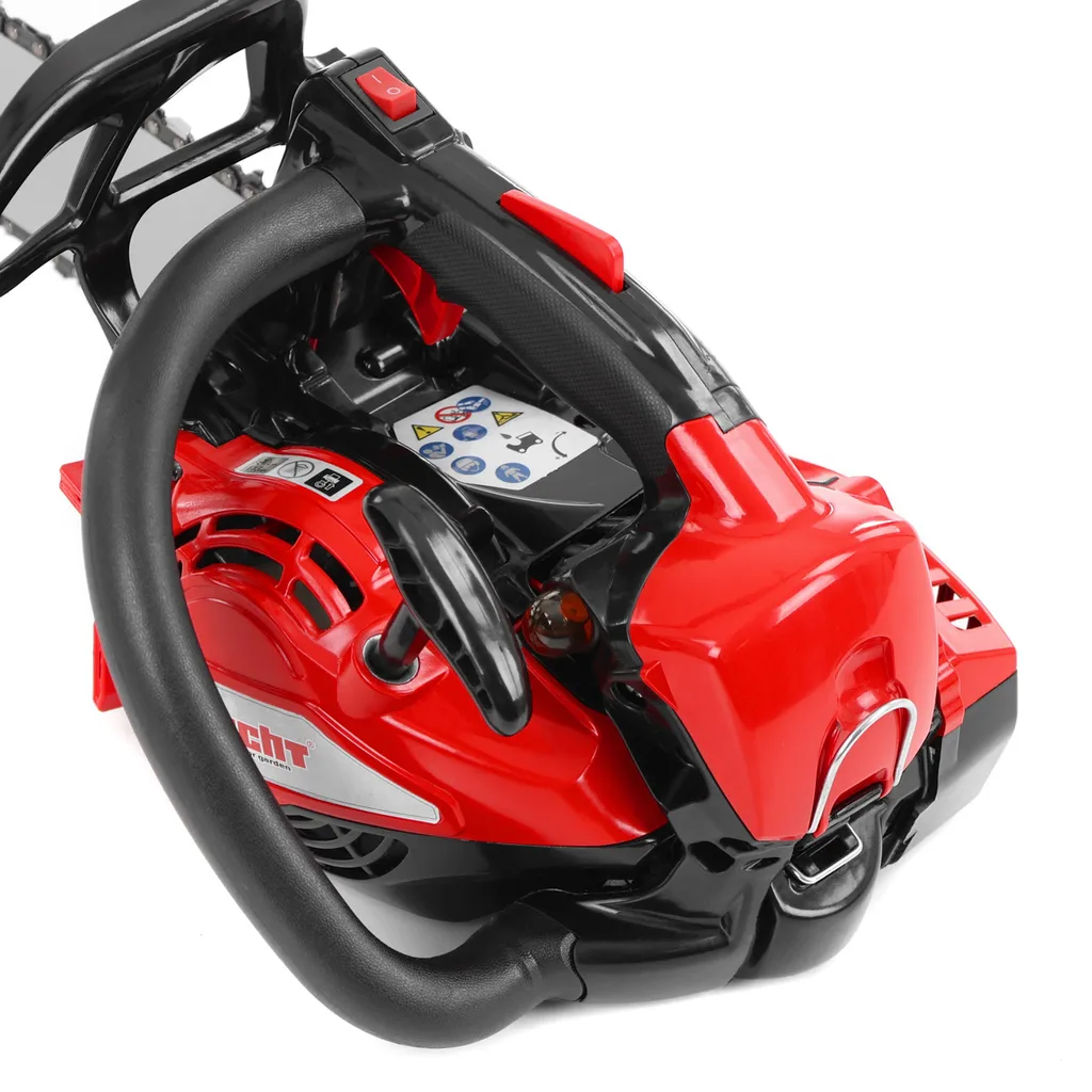 Drujba cu motor pe benzina, lama 30 cm, 1 CP, motor 2 timpi, Hecht 925 R [3]