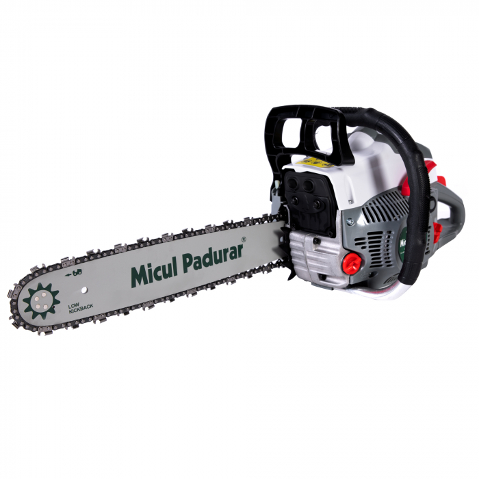Drujba Micul Padurar 5200 2 timpi 55CC 2.9CP E5 1 lama 16" si un lant, pornire rapida [8]