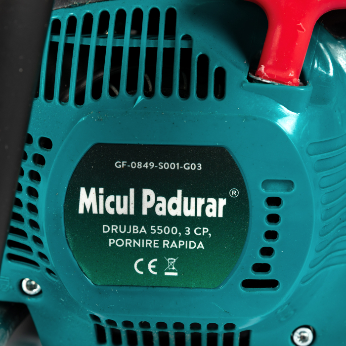 Drujba Micul Padurar 5500 55CC 3CP 1 lama16" si 1 lant, pornire rapida [6]