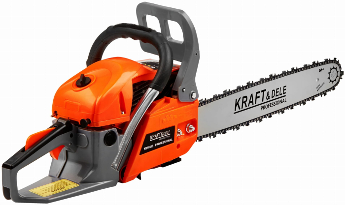 Drujbă pe benzină 5.9 CP lamă + lanț 16" 40cm | 18" 45cm + demaror KD10613 [5]