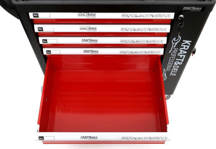 Dulap de scule echipat, 263 elemente, Kraft&Dele KD362 [5]