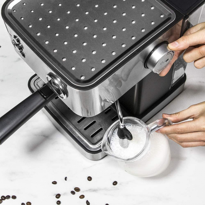 Espressor profesional Cecotec Power Espresso 20 Professionale, 850 W, 20 bar, 1.5 l, indicator luminos [2]