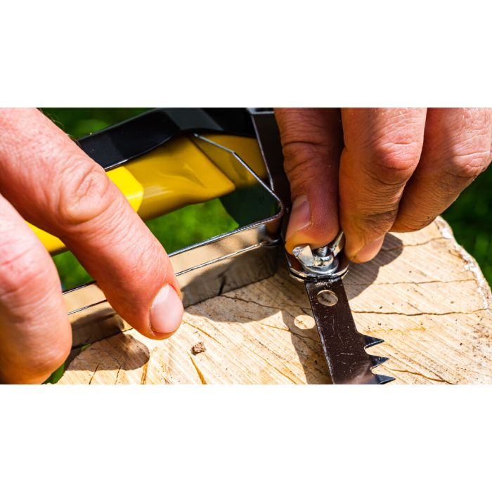 Ferăstrău cu arc 300 mm, două lame 10A903 TOPEX [4]