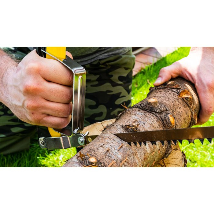 Ferăstrău cu arc 300 mm, două lame 10A903 TOPEX [2]