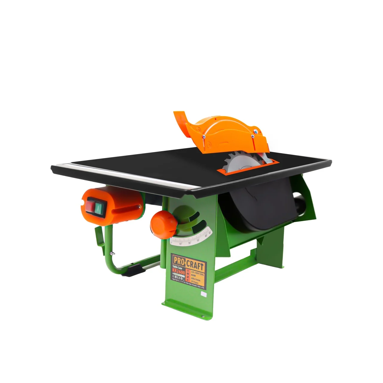 Fierăstrău circular staționar PROCRAFT KR2600, 800 W, 2950 rpm [2]
