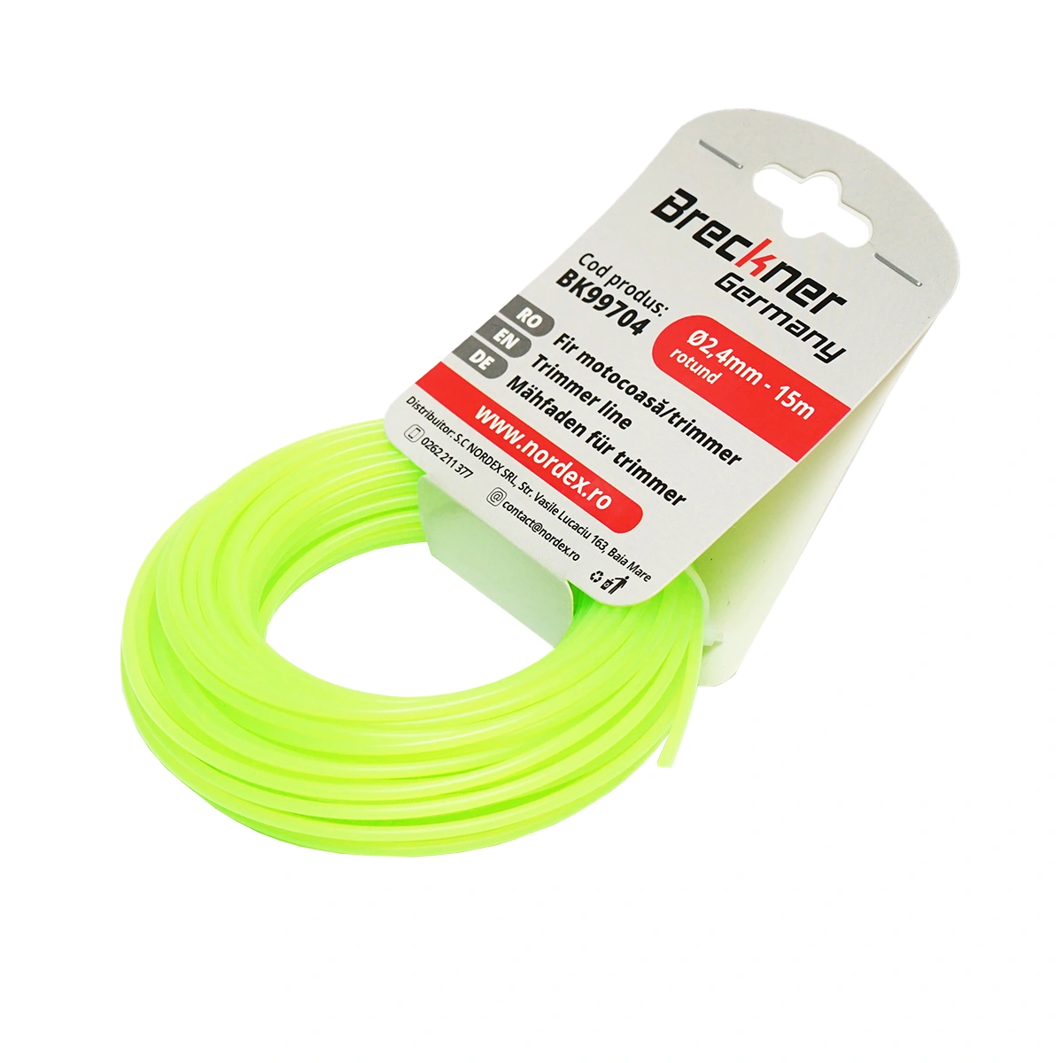 Fir motocoasa/ trimmer, 2,4mm - 15m, rotund [2]