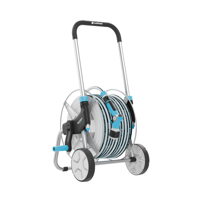 Furtun cu tambur Cellfast EXPLORER, furtun pentru gradina MULTIFLEX ATSV 1 2  , 25m, accesorii incluse [1]