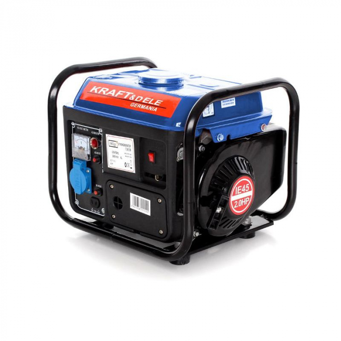 Generator 1200W, 12/230V, 2CP, 2 timpi, stabilizator tensiune (AVR) Kraft&Dele KD109N [7]