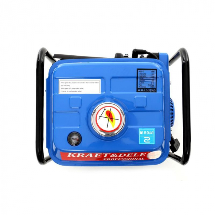 Generator 1200W, 12/230V, 2CP, 2 timpi, stabilizator tensiune (AVR) Kraft&Dele KD109N [6]
