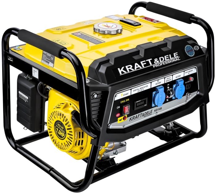 Generator de 3500W + voltmetru LCD 12/230V KD149 [3]