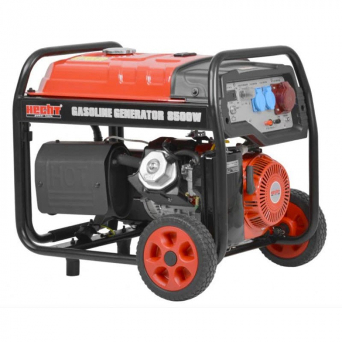 Generator de curent Hecht GG 10000 8800w 459 cm monofazat trifazat [2]