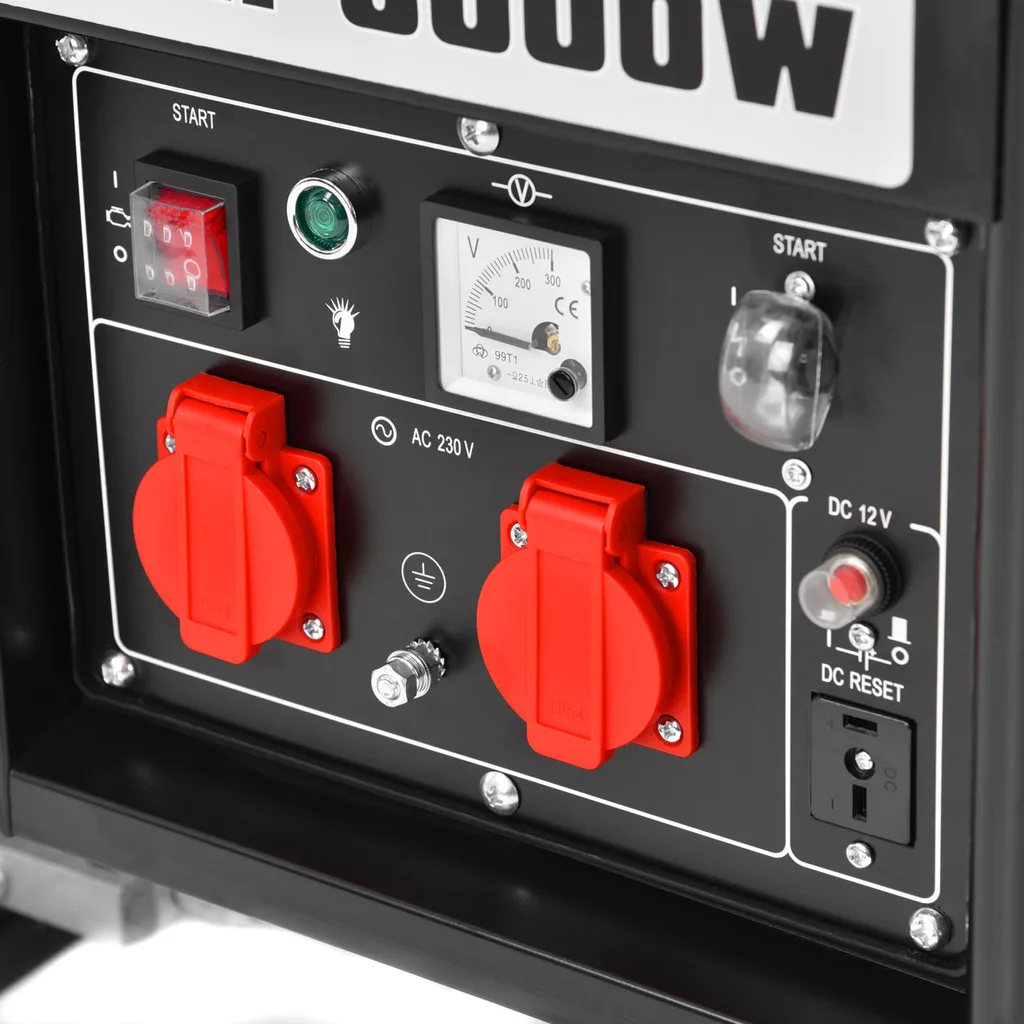Generator de curent 3000W, 7CP,  208 cm³, 7h, Hecht GG 3300 [2]