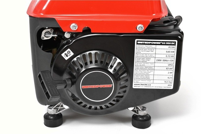 Generator de curent Hecht GG 950 DC, 720W, 2CP, 63cmc, 5,5h [7]