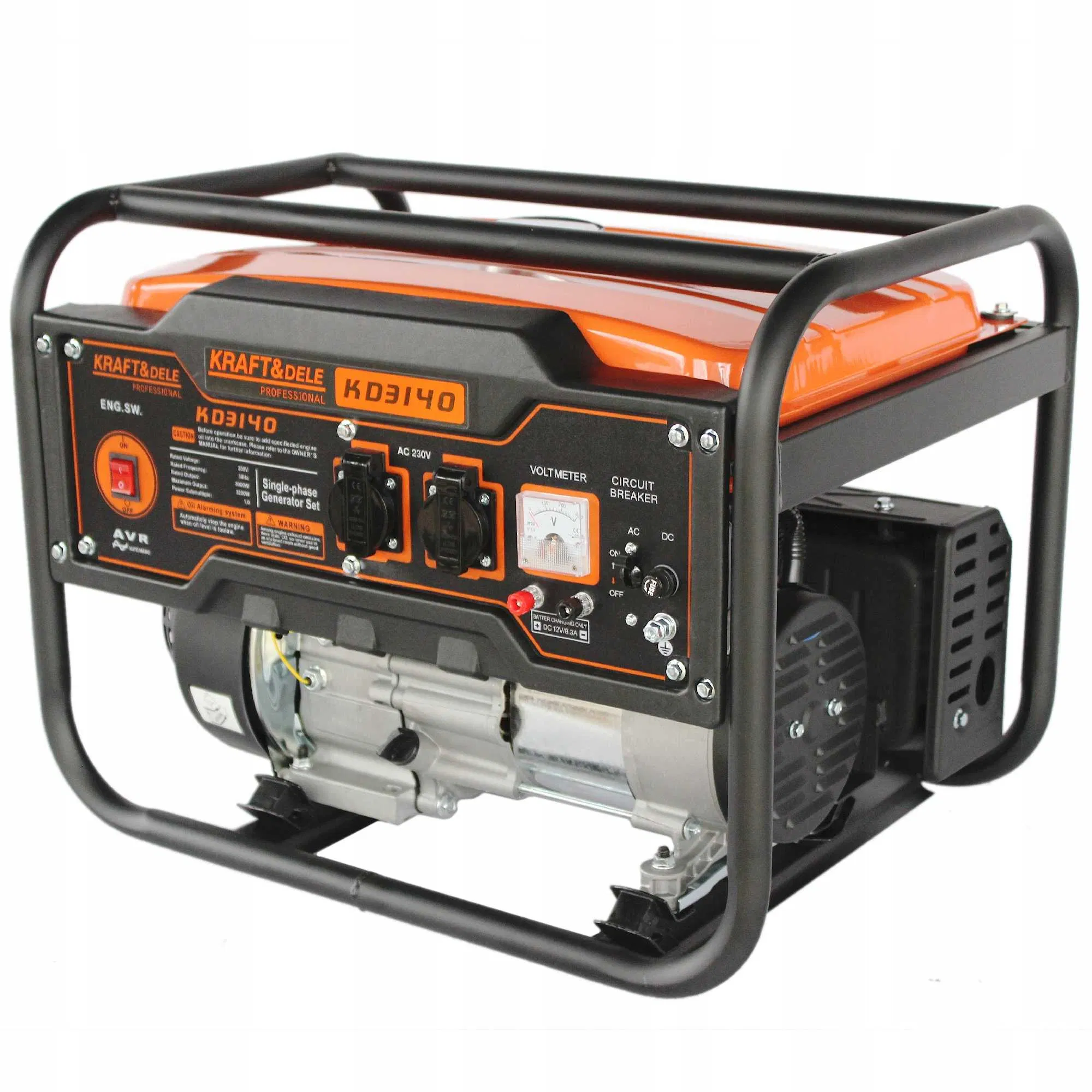 Generator de curent monofazat, 3.2 kW, Kraft&Dele KD3140 [5]