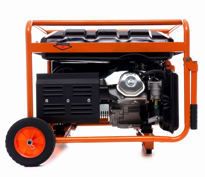Generator de curent monofazat 5500W 12/230V, pornire electrica, Kraft&Dele KD164 [11]