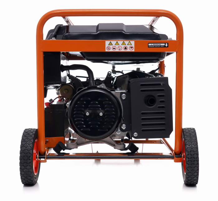 Generator de curent monofazat 5500W 12/230V, pornire electrica, Kraft&Dele KD164 [9]