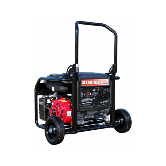 Generator de curent monofazat AGT 3601 HSB, GX 200, 4 timpi, 6,5 CP, PFAGT3601TTLGX [2]