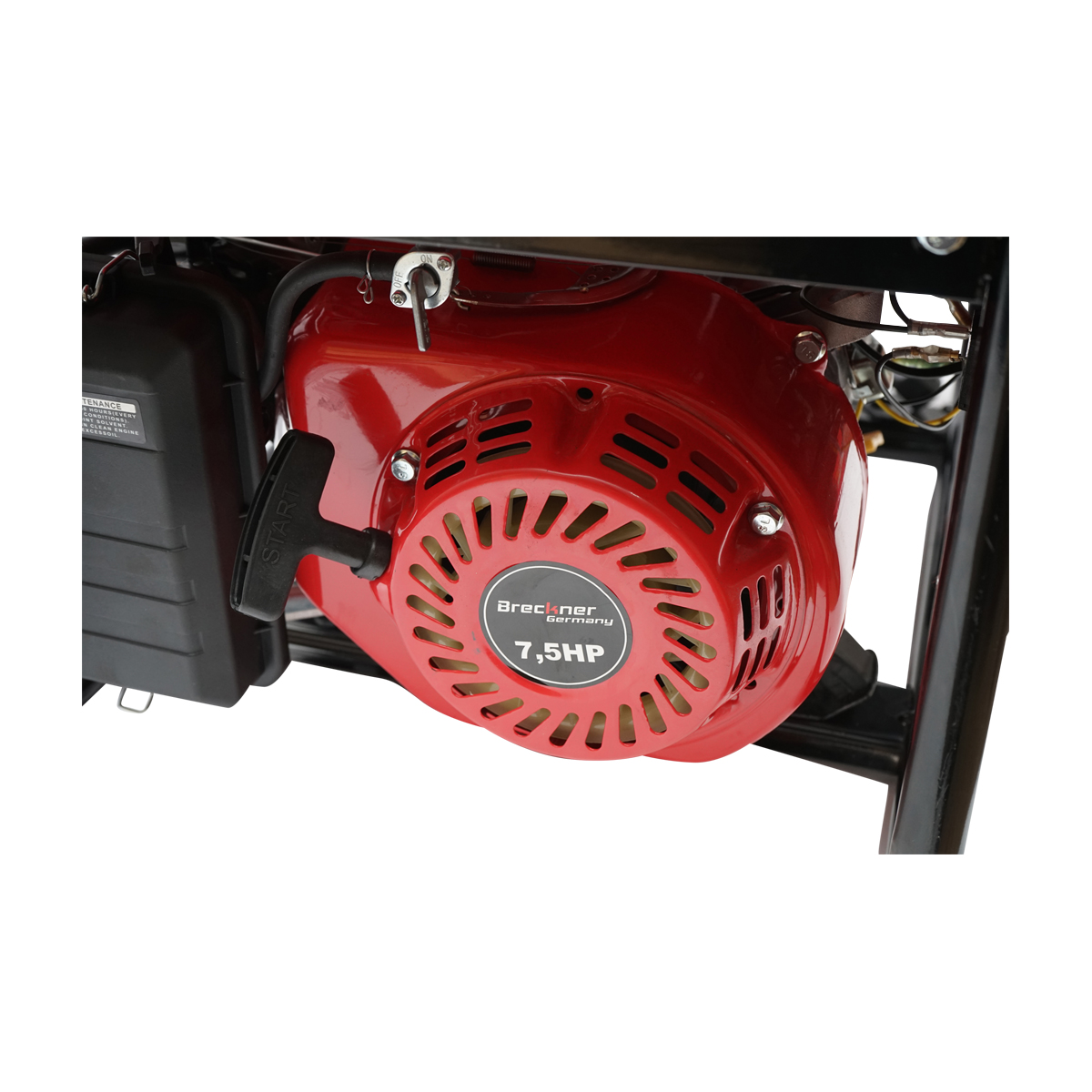 Generator electric pe benzina 220V/50Hz putere maxima 3.0 kW, AVR, Breckner Germany BK87730 [7]
