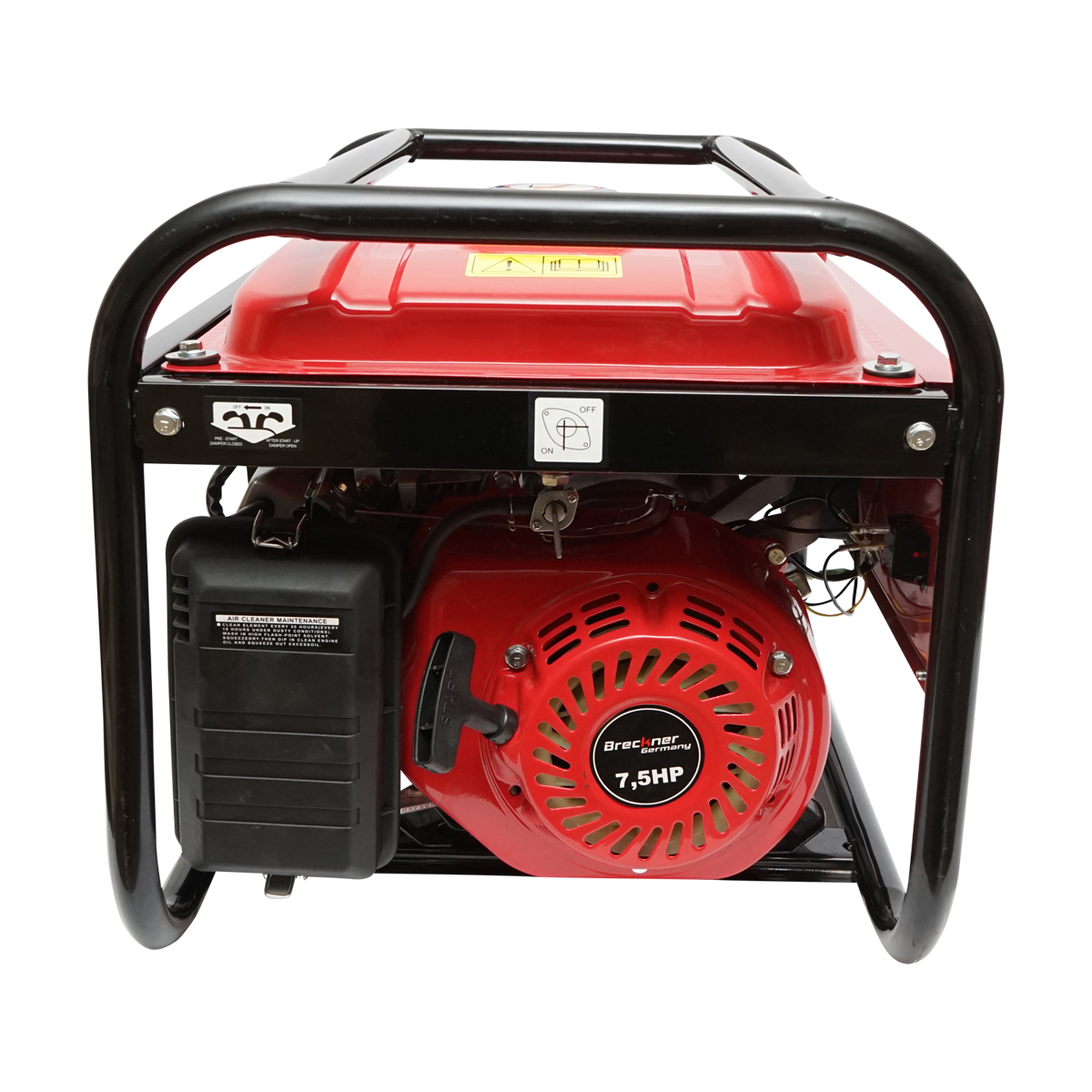 Generator electric pe benzina 220V/50Hz putere maxima 3.0 kW, AVR, Breckner Germany BK87730 [4]