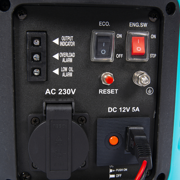 Generator invertor 53.5 CC, benzina,  2.01 CP, 1100W, Detoolz DZ-C260 [11]