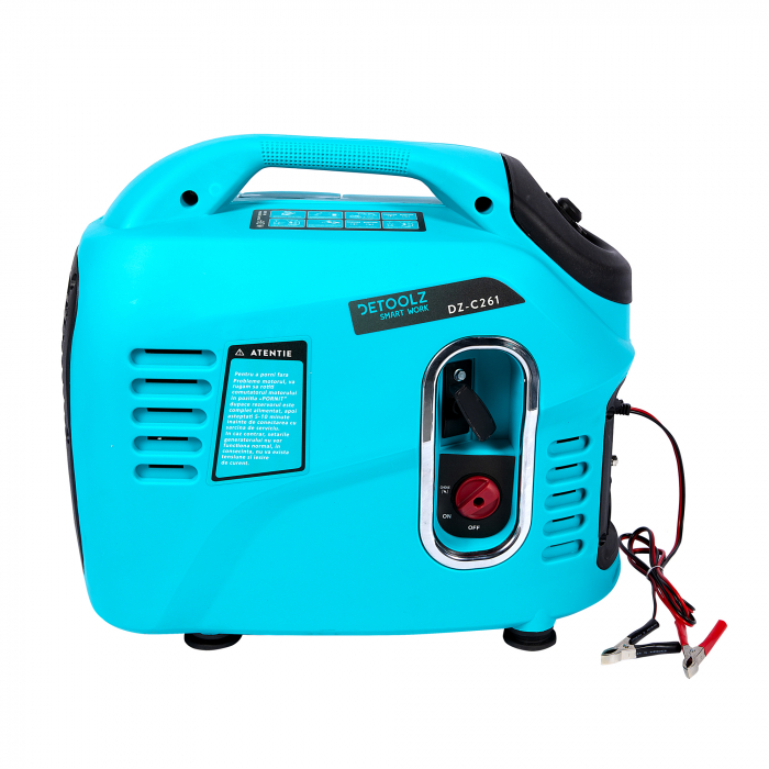 Generator invertor 79.5CC, benzina, 2100W, Detoolz DZ-C261 [2]