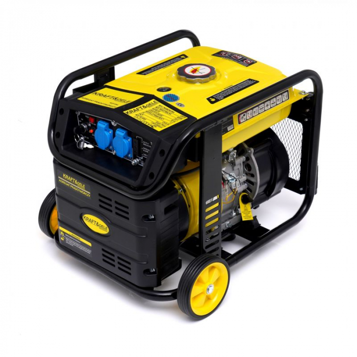 Generator invertor Kraft&Dele KD194, 5200W, 230V, 4 timpi [8]
